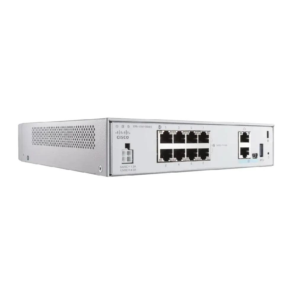 FPR1010-NGFW-K9 Cisco Firepower 1010 NGFW Qurğusu, Masaüstü